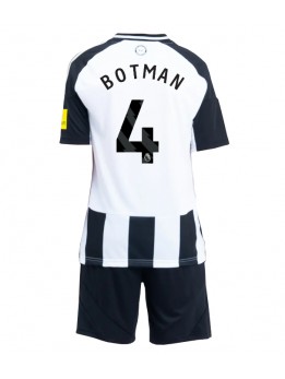 Newcastle United Sven Botman #4 Dječji Domaci Dres kompleti 2024-25 Kratak Rukavima (+ kratke hlače)